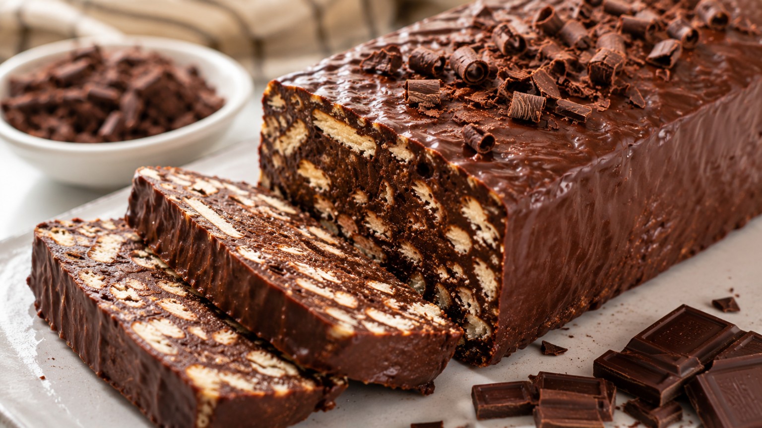 🍫 Cake au chocolat sans four