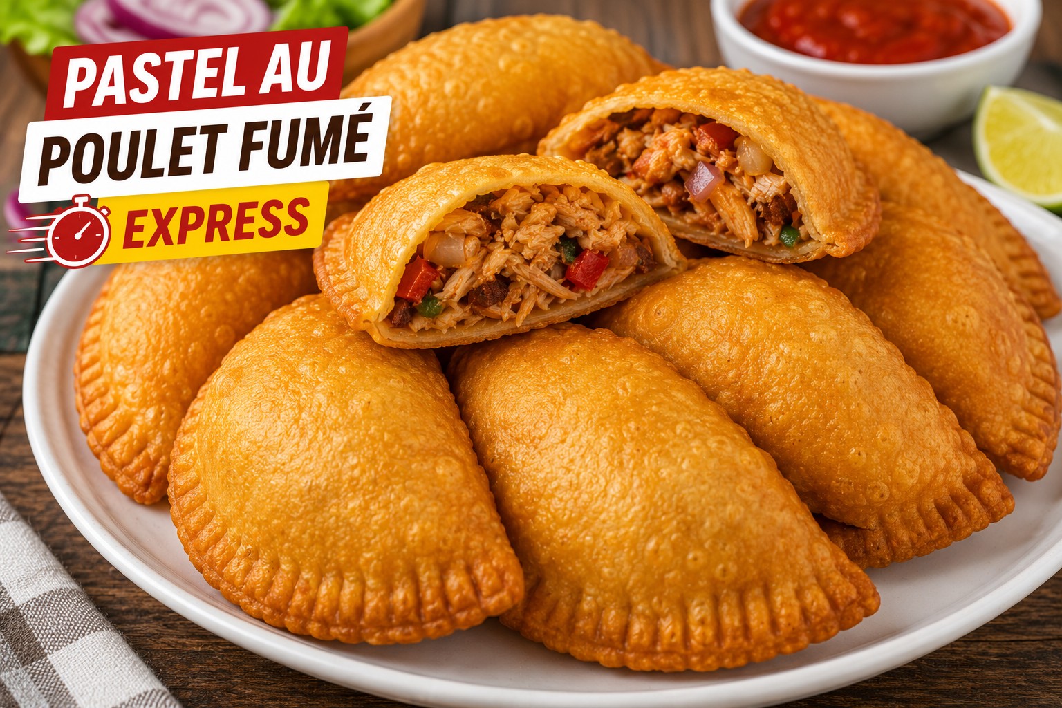 🍗 Pastel au poulet fumé express