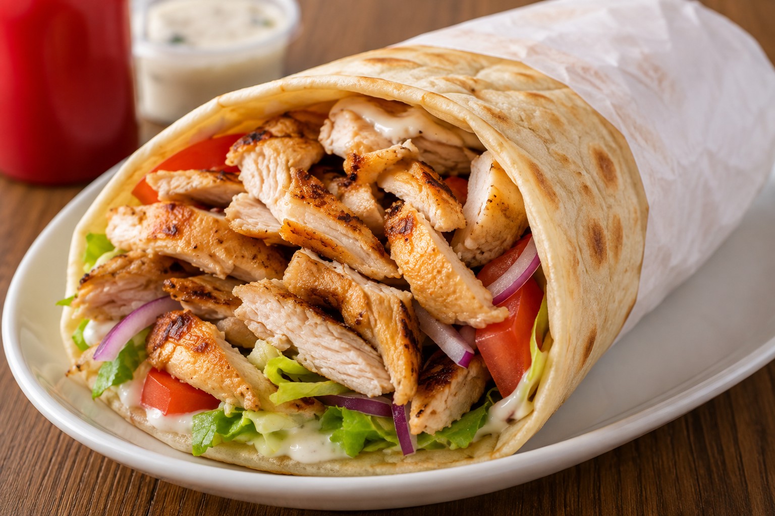 Shawarma au poulet