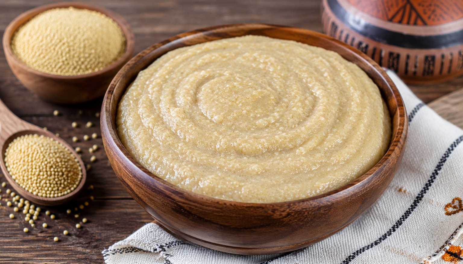 Bouillie de mil traditionnelle